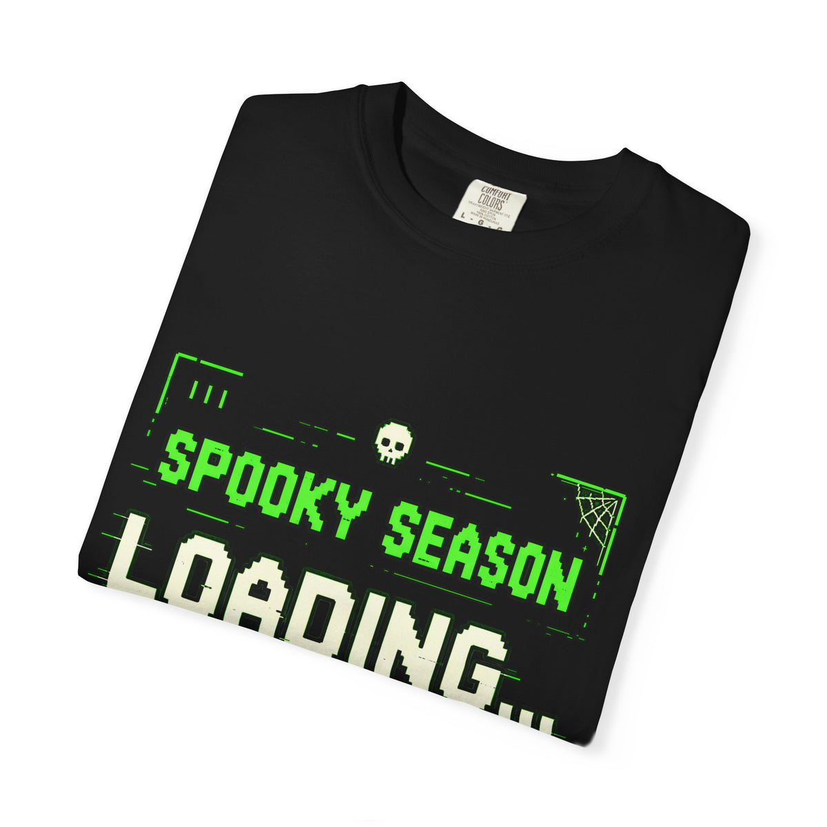 Spooky Season Loading Gamer Halloween Comfort Colors Tee