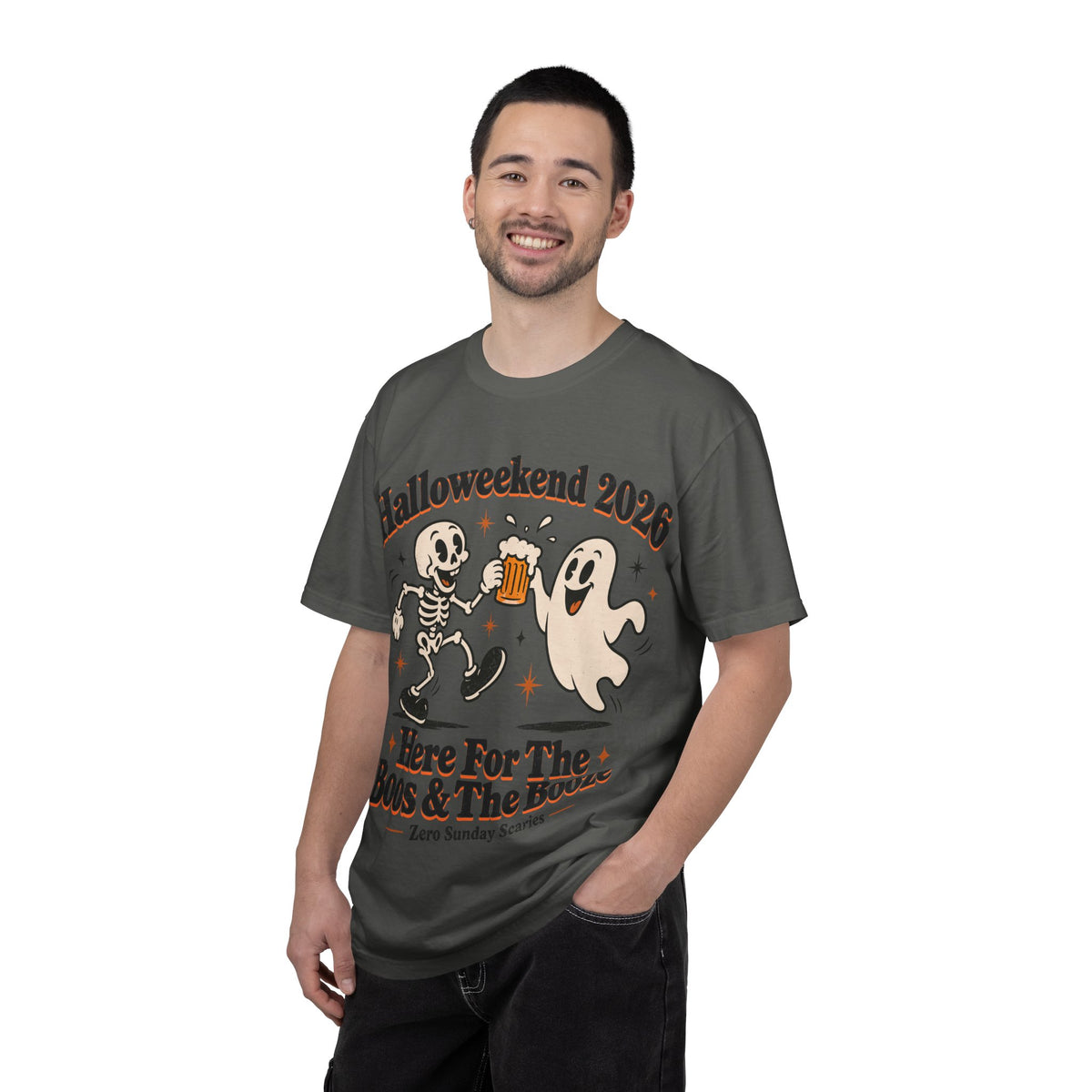 Halloweekend 2026 Boos & Booze Comfort Colors Tee