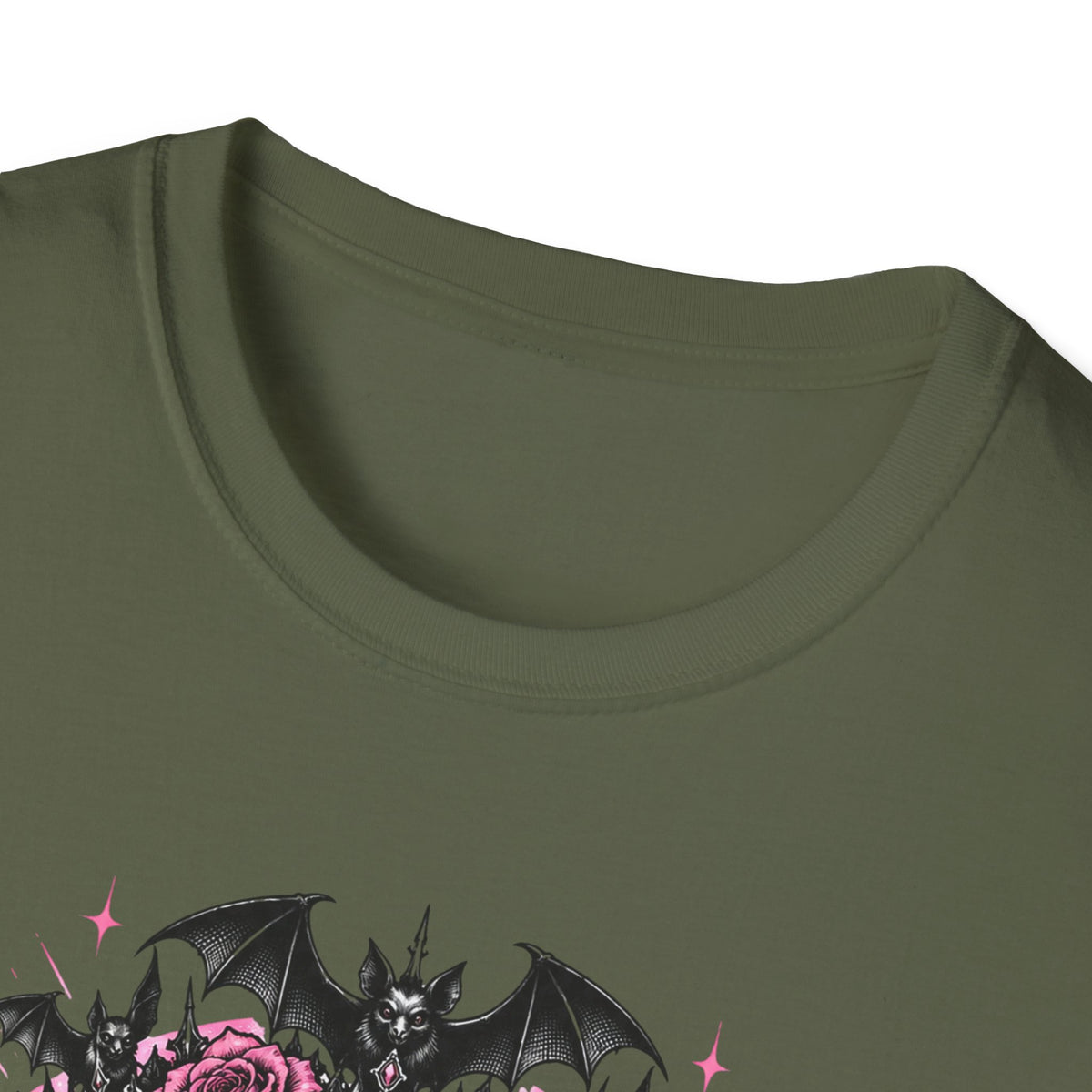 Pink Spooky Queen Pastel Gothic Glamour Witch T-Shirt