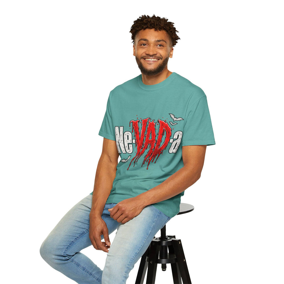 Nevada Horror Drip Halloween Comfort Colors T-Shirt