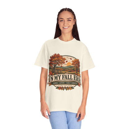 In My Fall Era Autumn Comfort Colors Graphic T-Shirt
