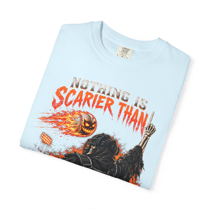 October Baseball Halloween Comfort Colors Graphic T-Shirt