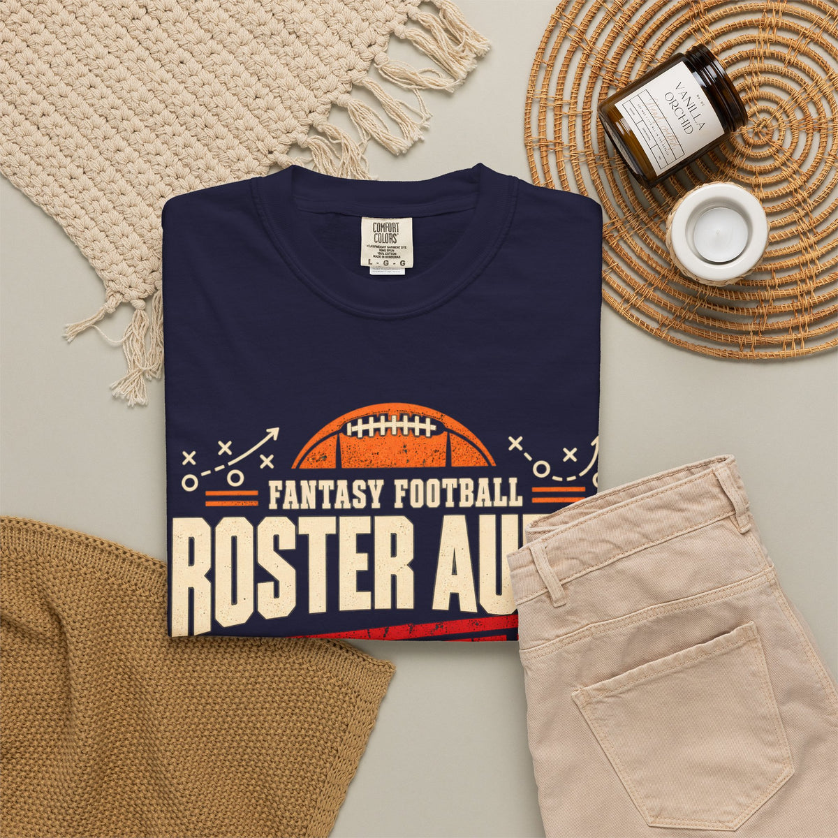 Fantasy Football Roster Audit Failed 2026 Comfort Colors Tee