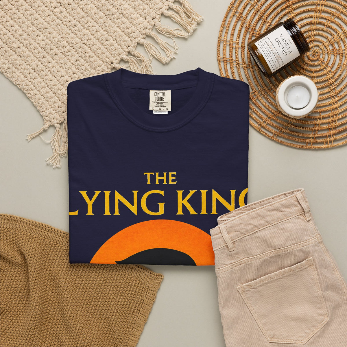 The Lying King Political Satire Comfort Colors T-Shirt