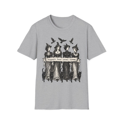 Support Your Local Coven Feminist Witch T-Shirt