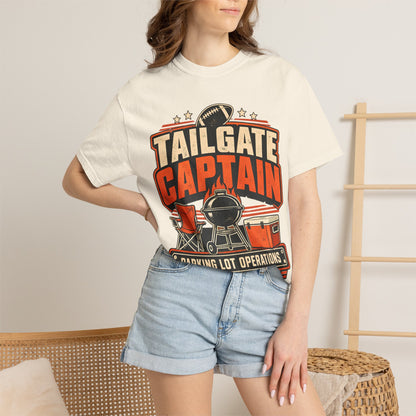 Tailgate Captain Football Game Day Comfort Colors T-Shirt