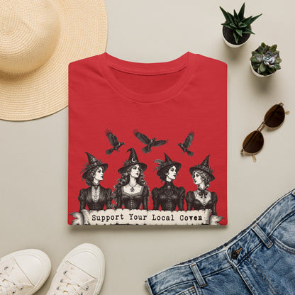 Support Your Local Coven Feminist Witch T-Shirt