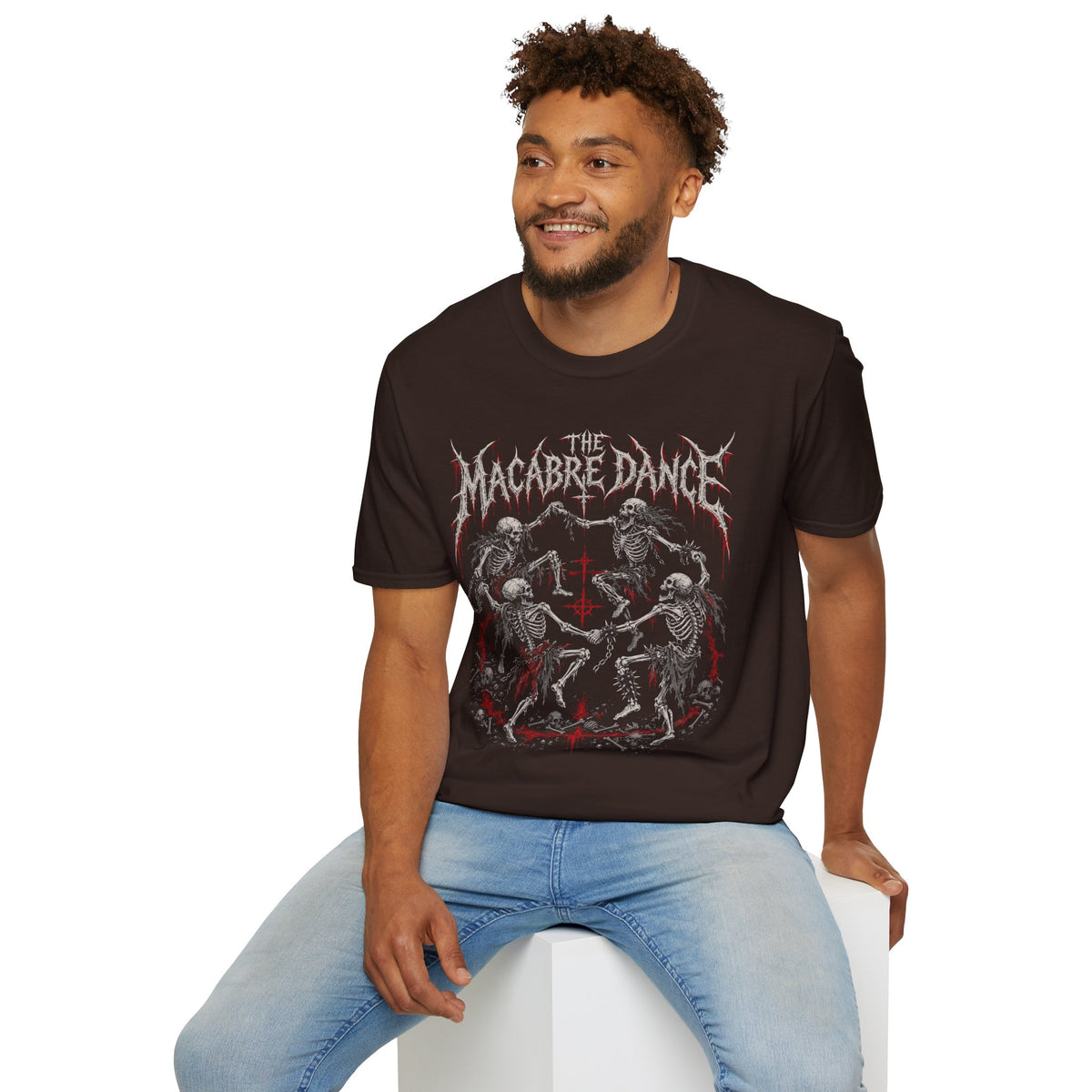 Brutal Metal Mosh Pit Skeletons T-Shirt