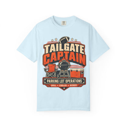 Tailgate Captain Football Game Day Comfort Colors T-Shirt