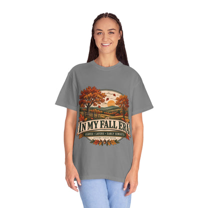 In My Fall Era Autumn Comfort Colors Graphic T-Shirt