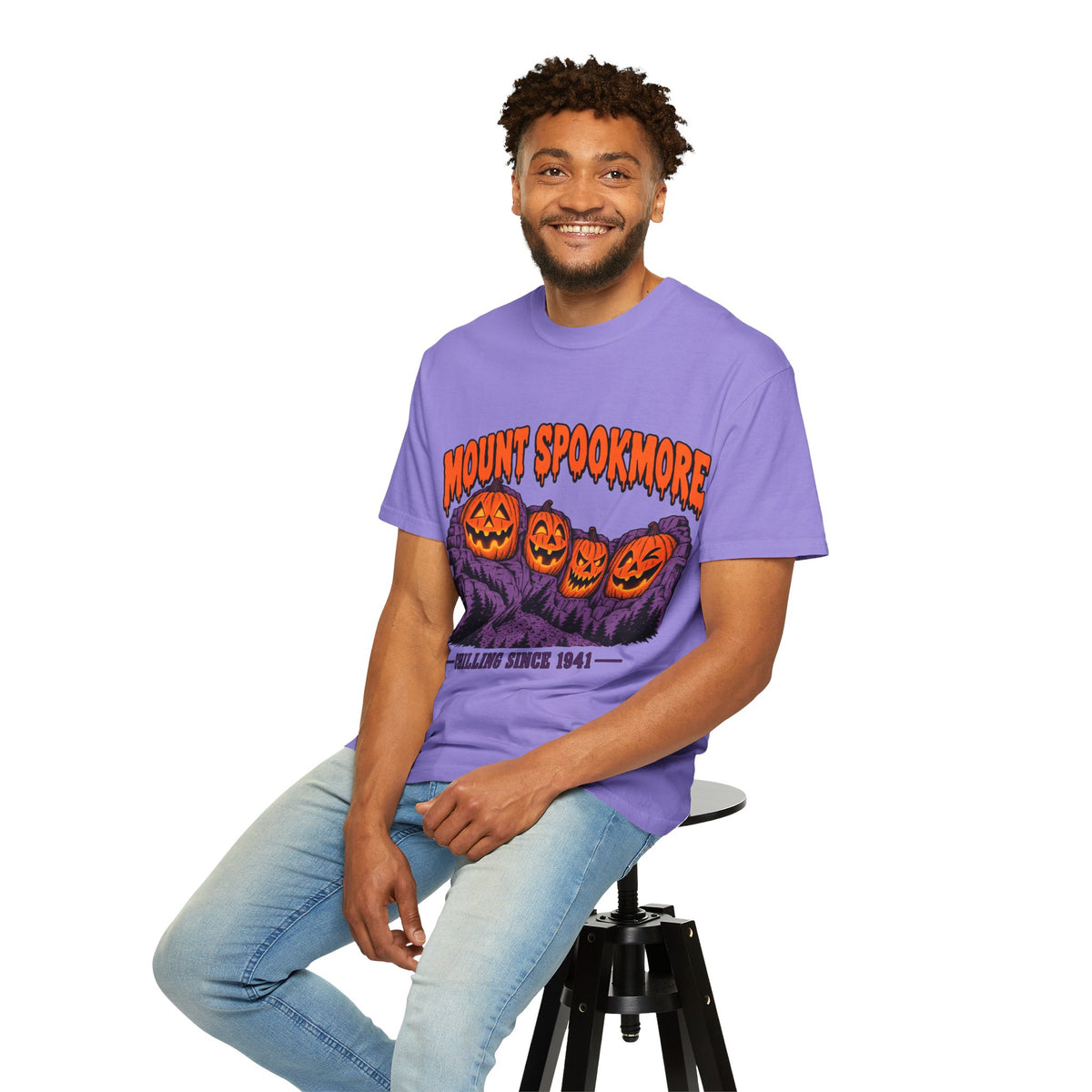Mount Spookmore Halloween Comfort Colors T-Shirt