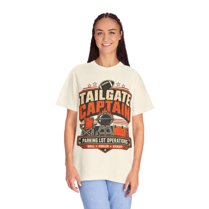 Tailgate Captain Football Game Day Comfort Colors T-Shirt