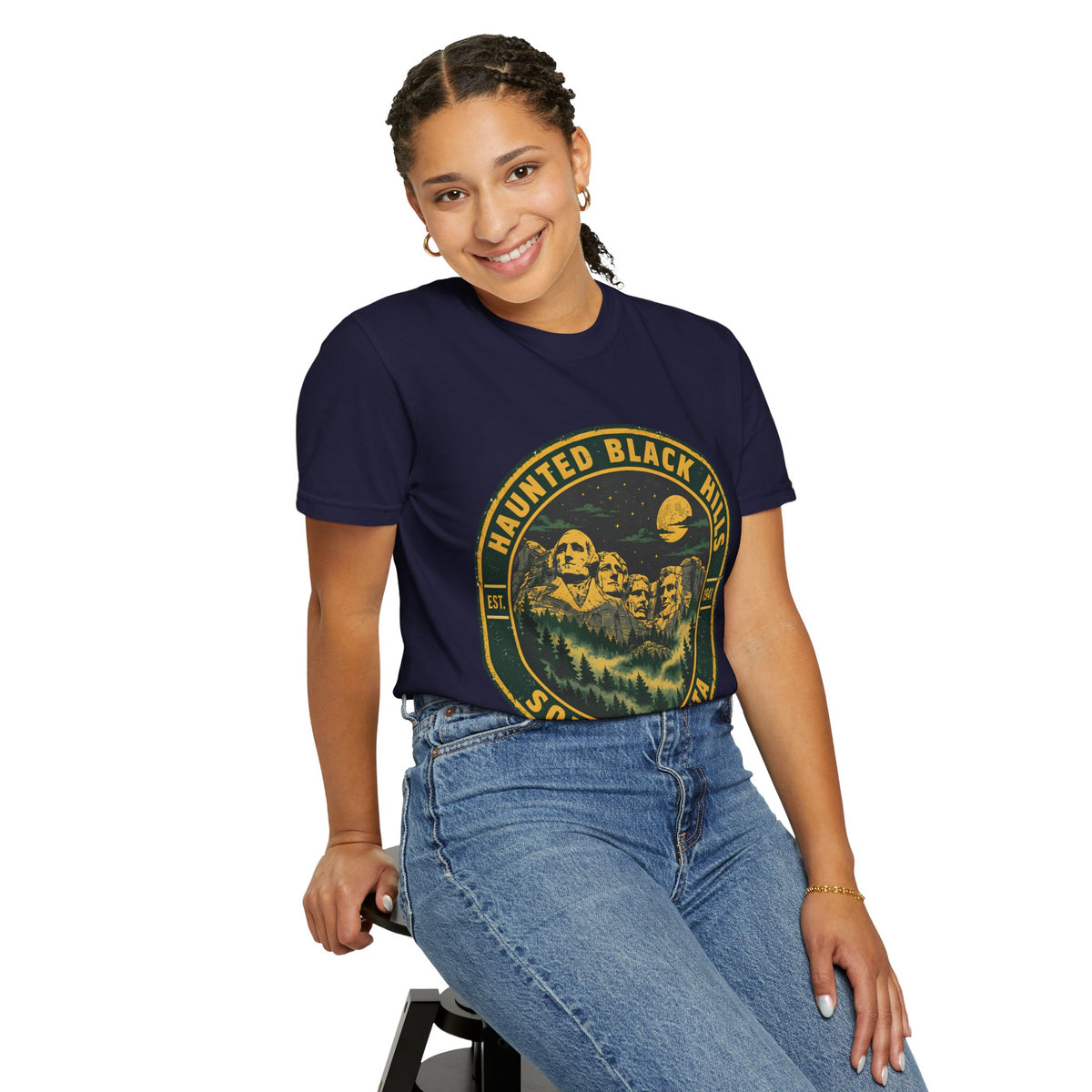 Haunted Black Hills South Dakota Comfort Colors T-Shirt