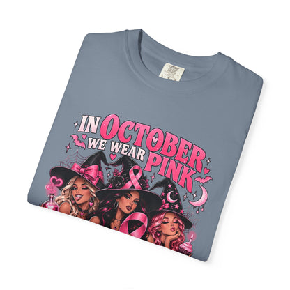 In October We Wear Pink My Coven Fights in Pink Tee