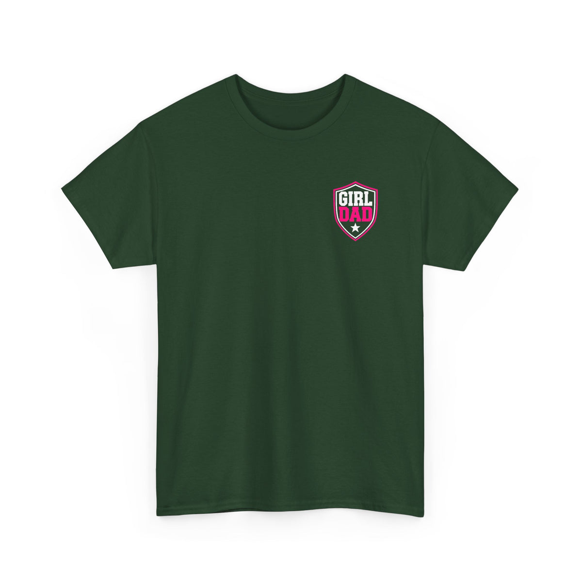 Girl Dad I Raise Strong Girls Graphic Tee