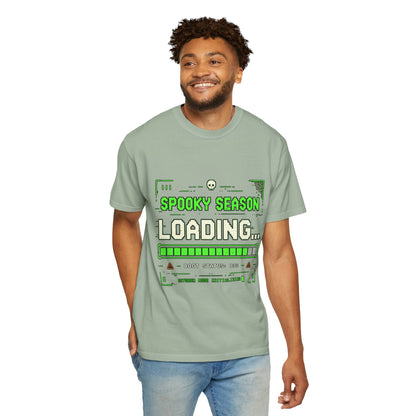 Spooky Season Loading Gamer Halloween Comfort Colors Tee