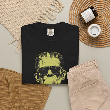 Frankenstein Bubblegum Peace Sign Comfort Colors T-Shirt