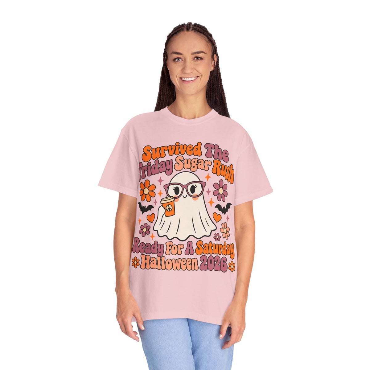 Friday Sugar Rush Halloween 2026 Comfort Colors Tee