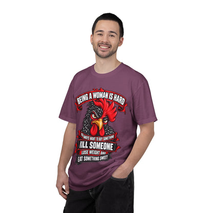 Being a Woman Is Hard Funny Comfort Colors T-Shirt