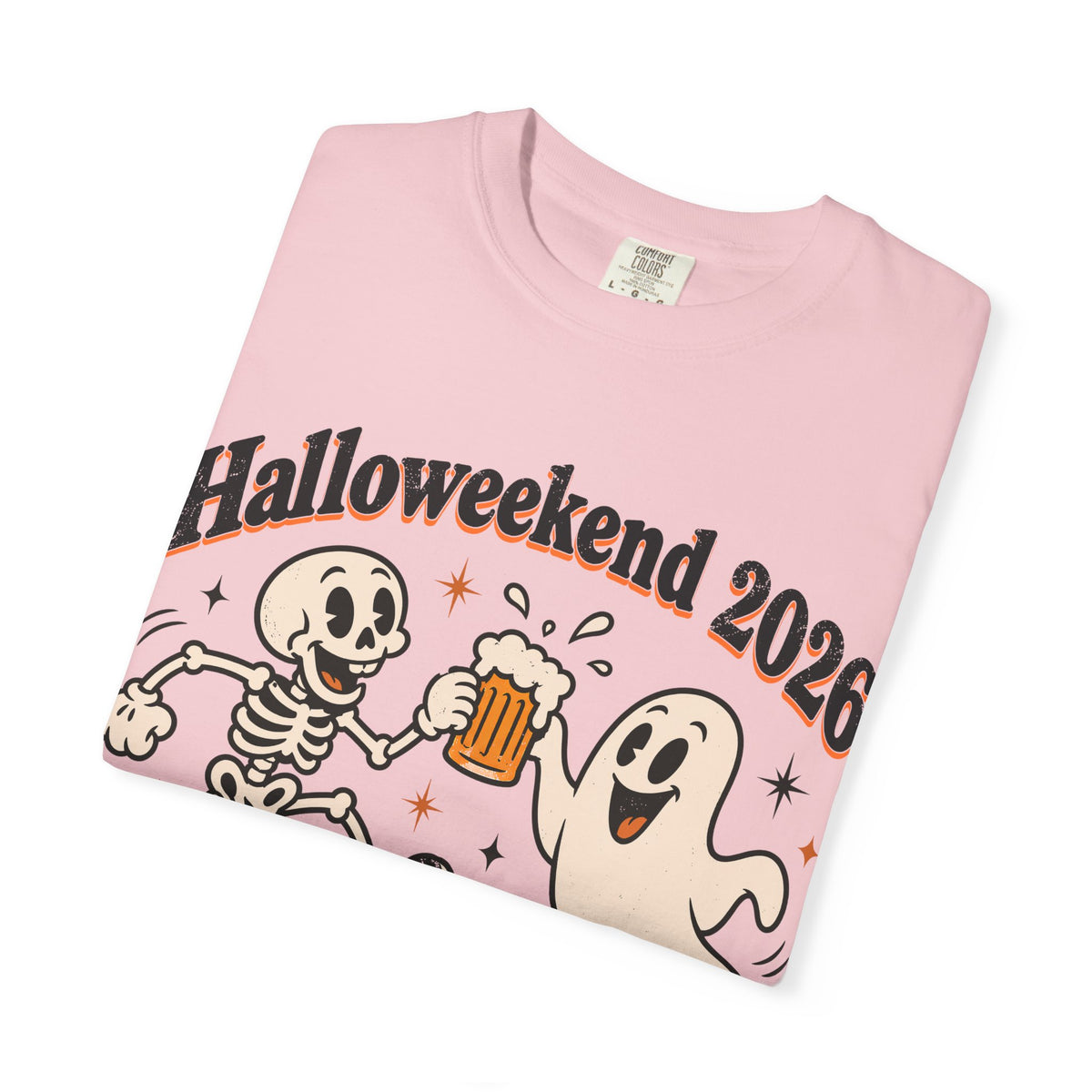 Halloweekend 2026 Boos & Booze Comfort Colors Tee