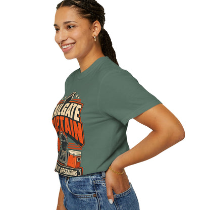 Tailgate Captain Football Game Day Comfort Colors T-Shirt