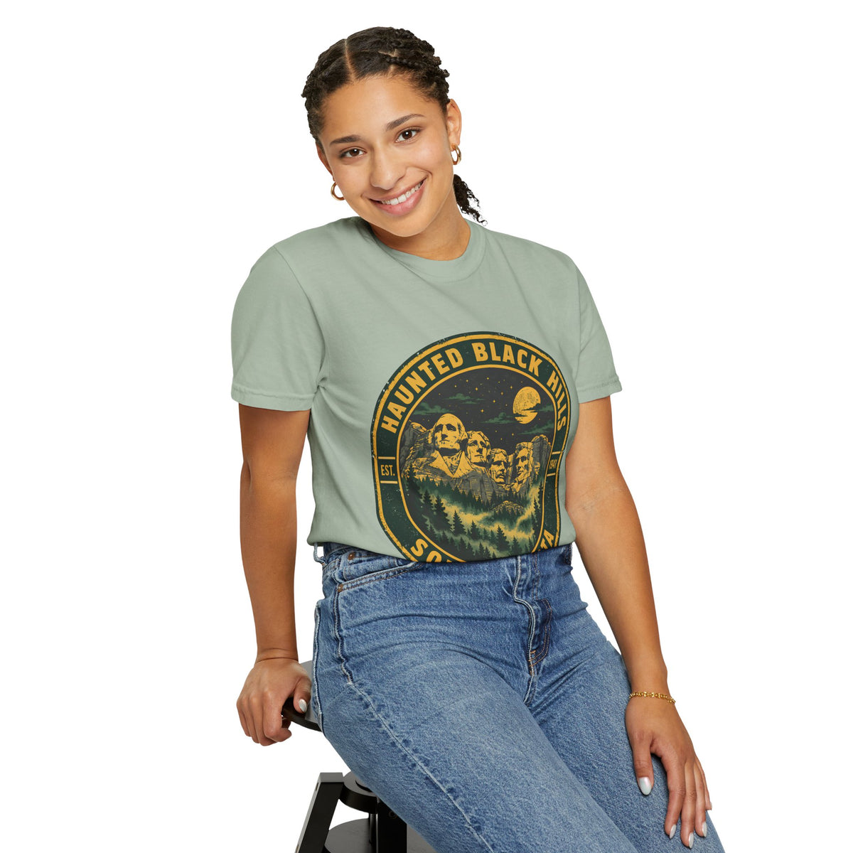 Haunted Black Hills South Dakota Comfort Colors T-Shirt