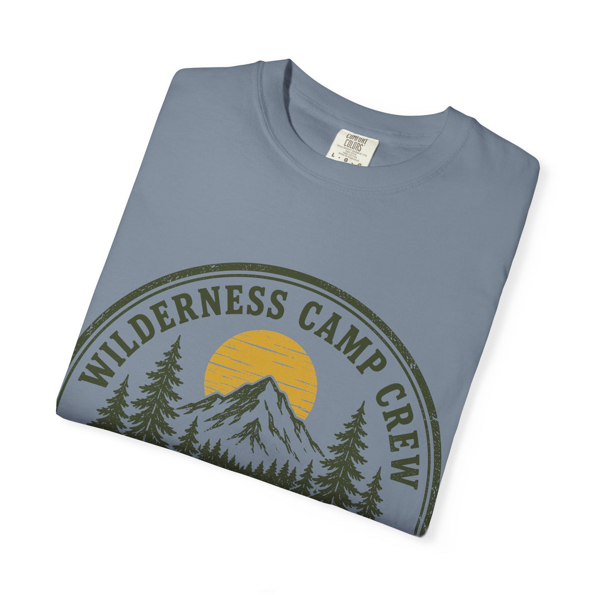 Wilderness Camp Crew Savannah GA Comfort Colors Tee