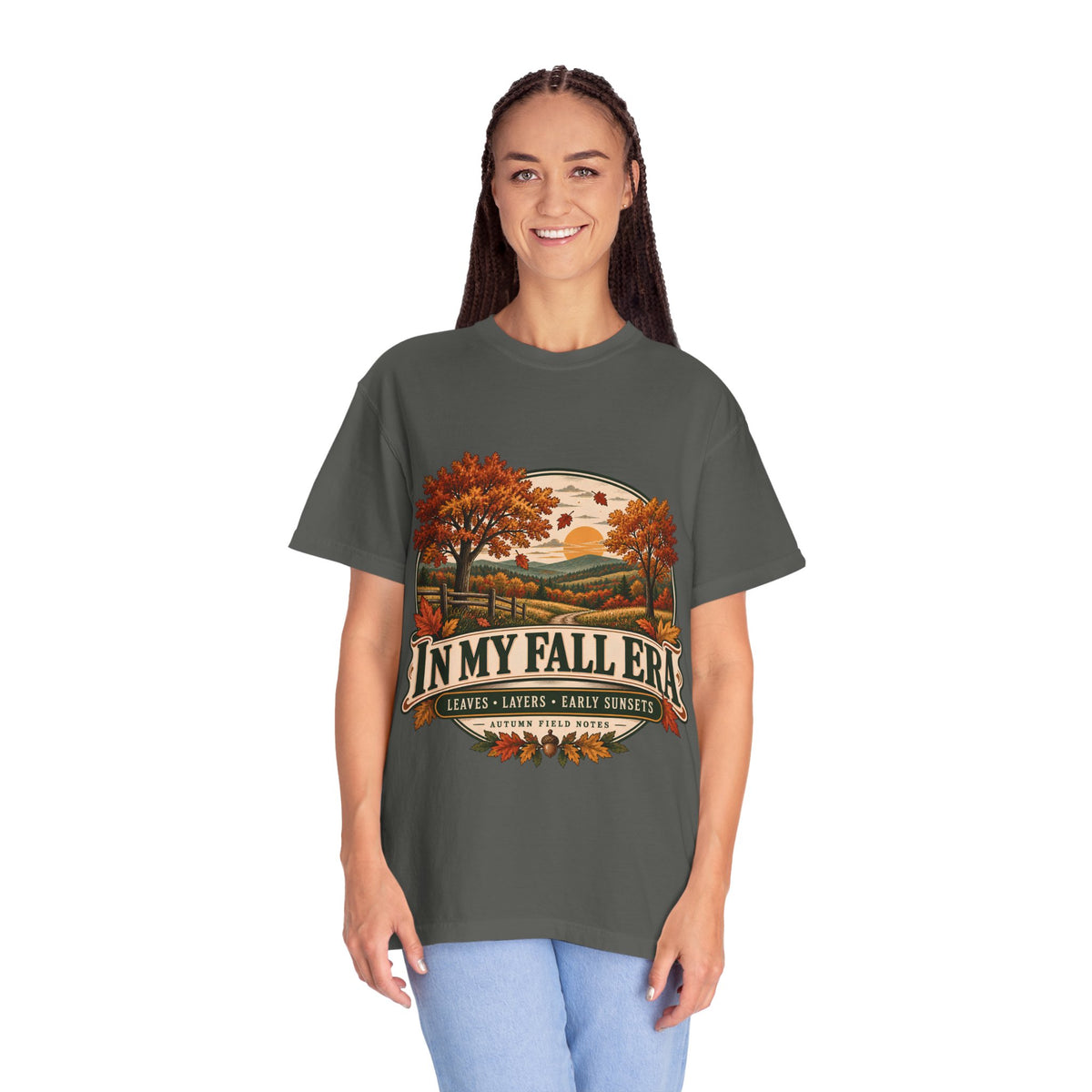 In My Fall Era Autumn Comfort Colors Graphic T-Shirt