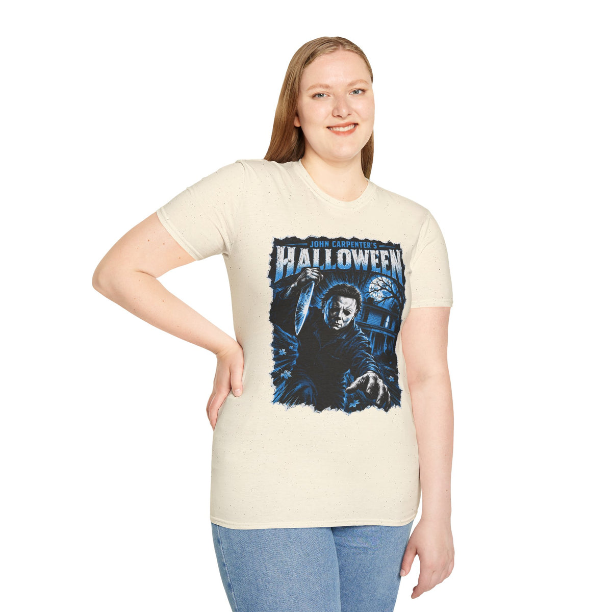 John Carpenter's Halloween Comic Book Style Shirt