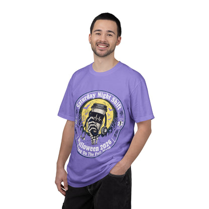 Saturday Night Shift Halloween 2026 Comfort Colors Tee