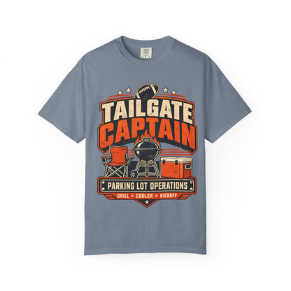 Tailgate Captain Football Game Day Comfort Colors T-Shirt