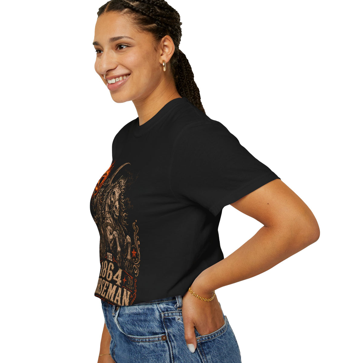 The 1864 Horseman Carson City Halloween Comfort Colors Tee
