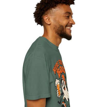 Here for the Boos Baseball Halloween Comfort Colors Tee