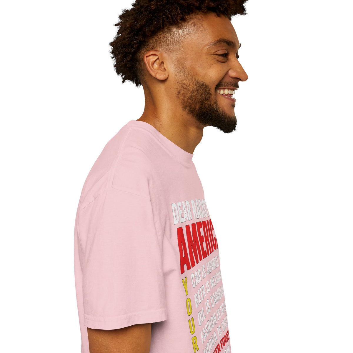Dear Racists in America Anti-Racism Comfort Colors Tee