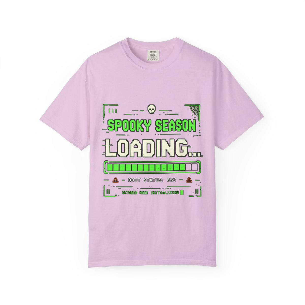 Spooky Season Loading Gamer Halloween Comfort Colors Tee