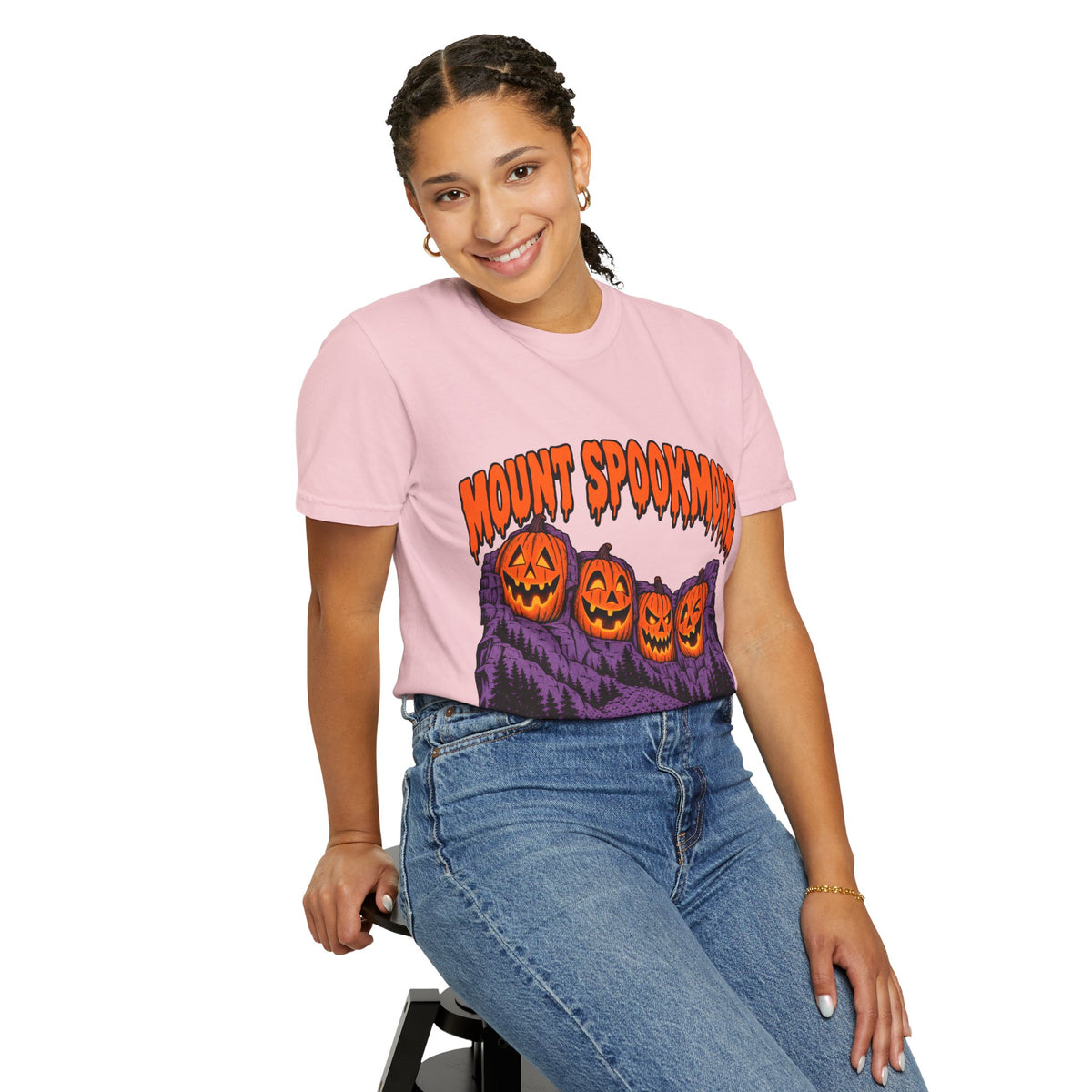 Mount Spookmore Halloween Comfort Colors T-Shirt