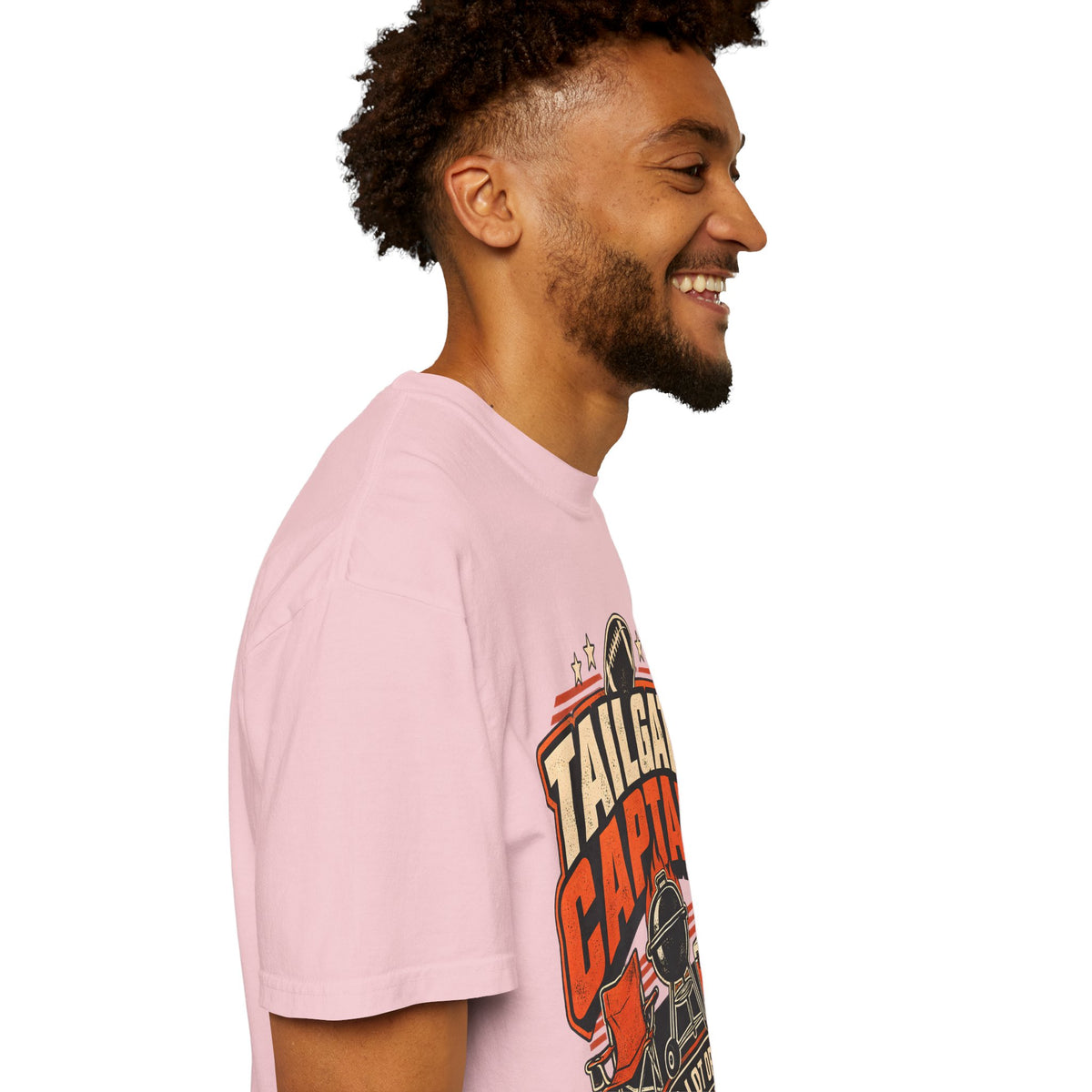 Tailgate Captain Football Game Day Comfort Colors T-Shirt