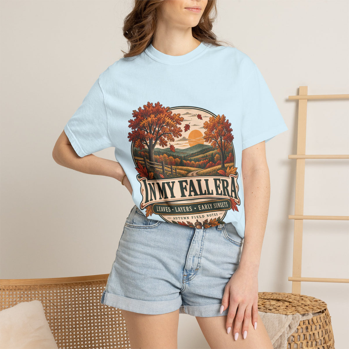 In My Fall Era Autumn Comfort Colors Graphic T-Shirt