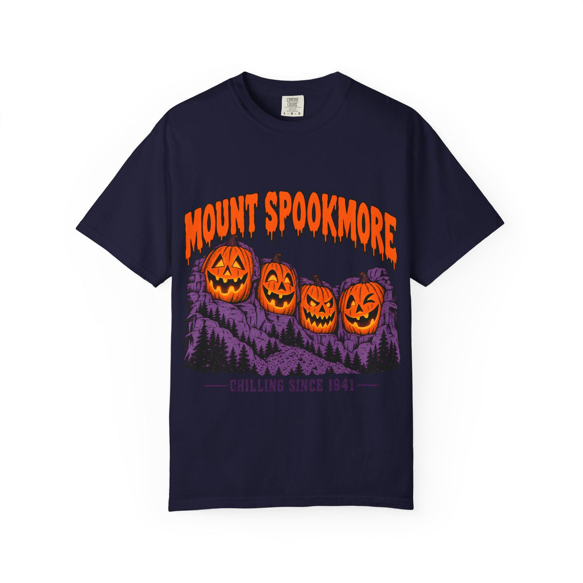 Mount Spookmore Halloween Comfort Colors T-Shirt