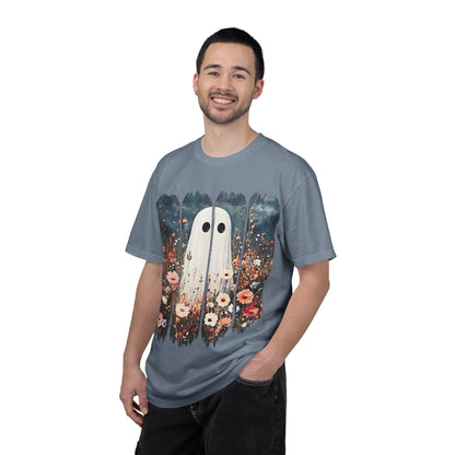 Floral Ghost Wildflower Halloween Comfort Colors T-Shirt