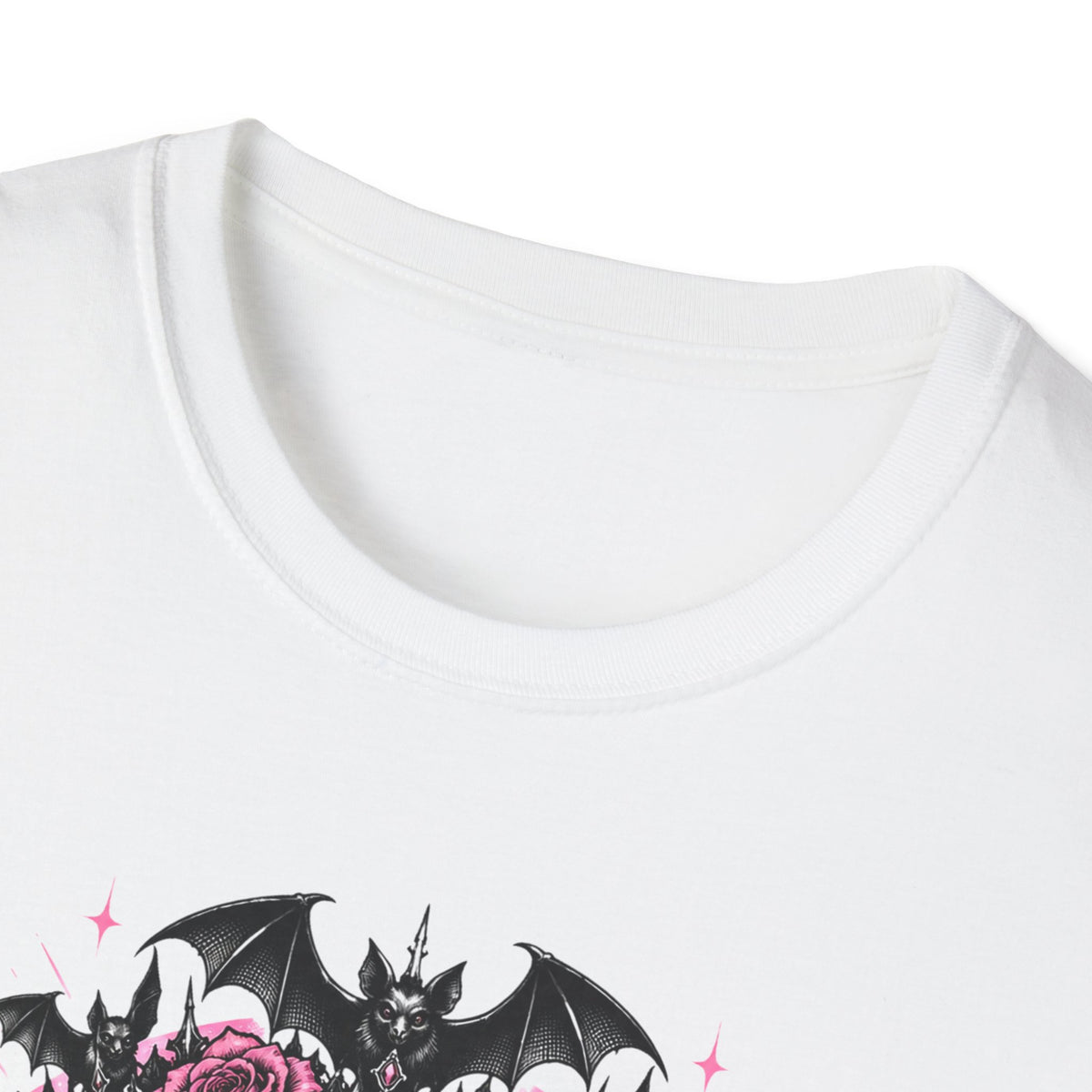 Pink Spooky Queen Pastel Gothic Glamour Witch T-Shirt