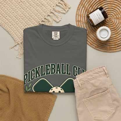 Pickleball Club Court Time Over Screen Time Comfort Colors Tee