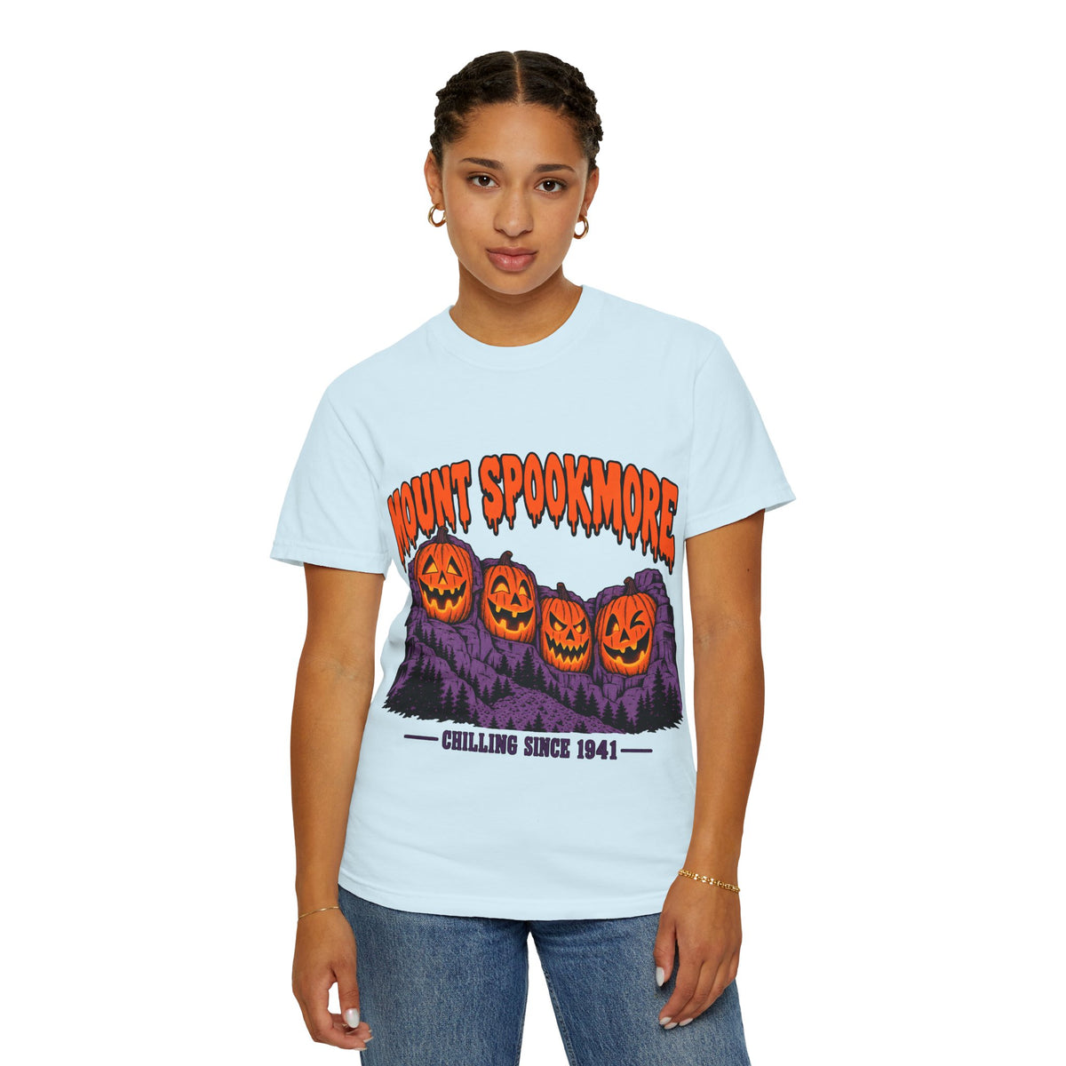 Mount Spookmore Halloween Comfort Colors T-Shirt