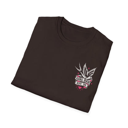 Raising Rebels Girl Dad Biker Graphic Tee