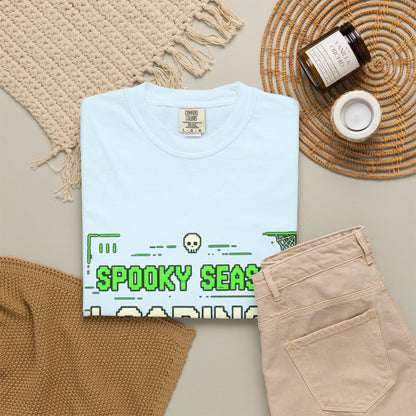 Spooky Season Loading Gamer Halloween Comfort Colors Tee