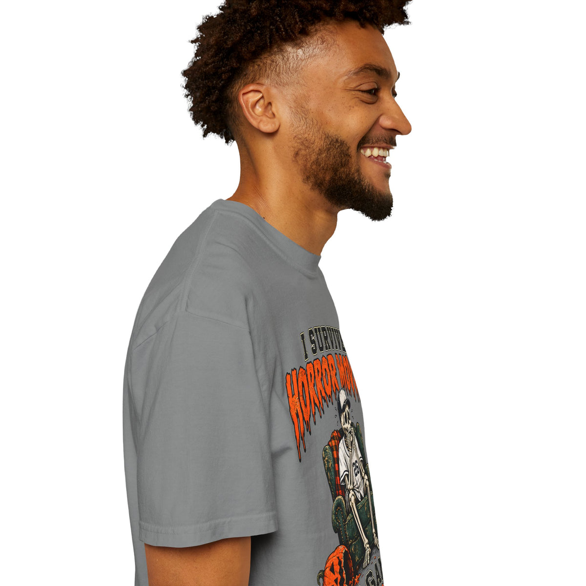 Horror Movies Game 7 Baseball Comfort Colors T-Shirt