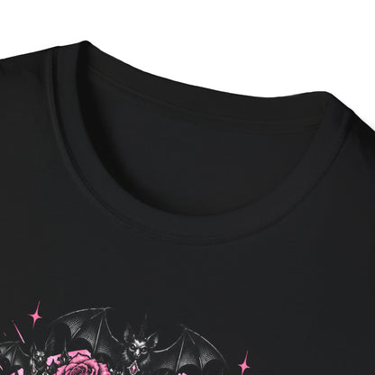 Pink Spooky Queen Pastel Gothic Glamour Witch T-Shirt