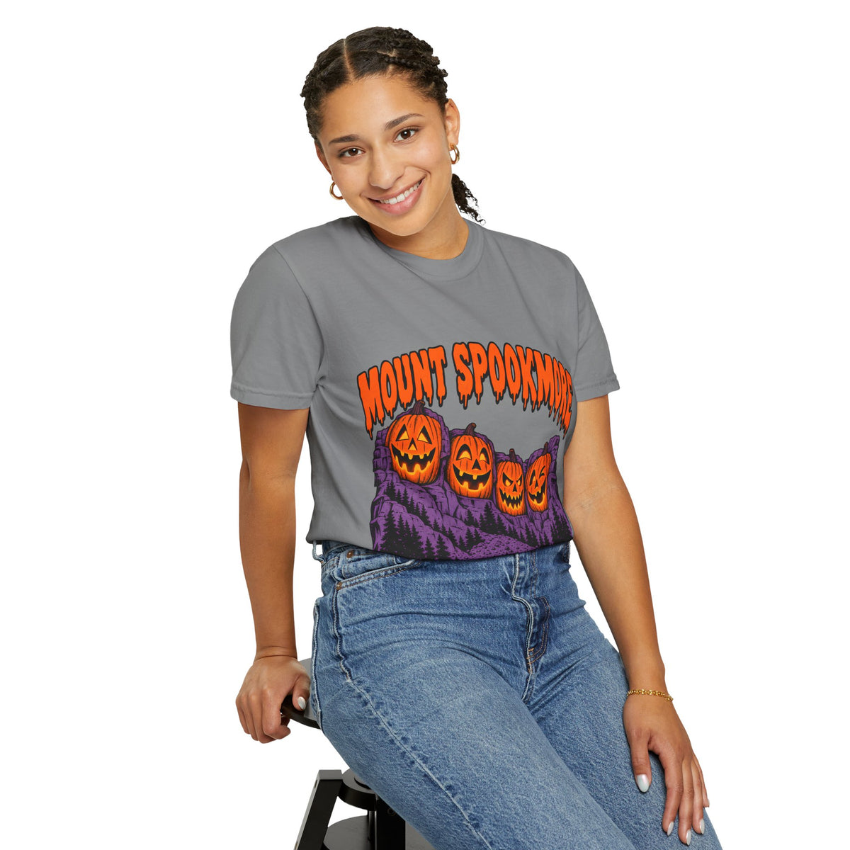 Mount Spookmore Halloween Comfort Colors T-Shirt