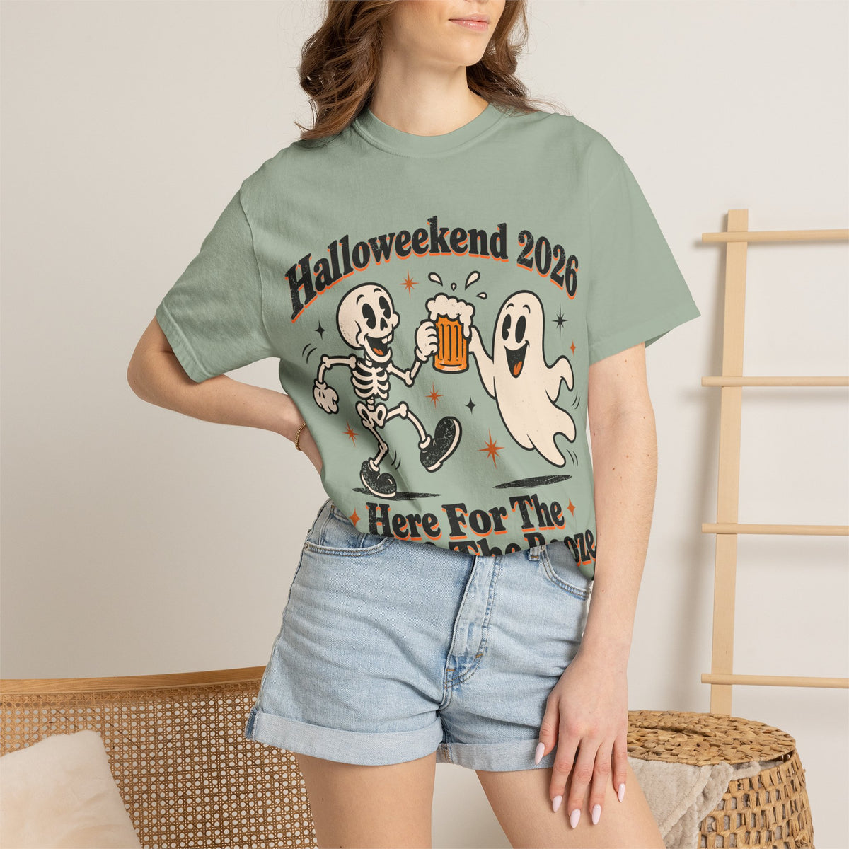 Halloweekend 2026 Boos & Booze Comfort Colors Tee