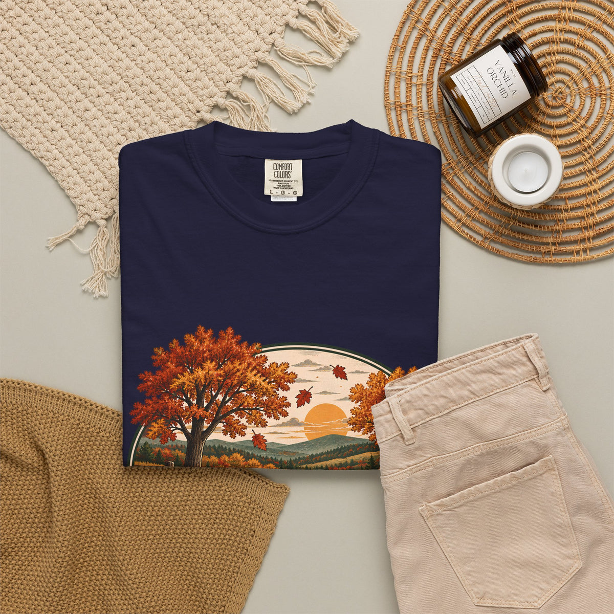 In My Fall Era Autumn Comfort Colors Graphic T-Shirt